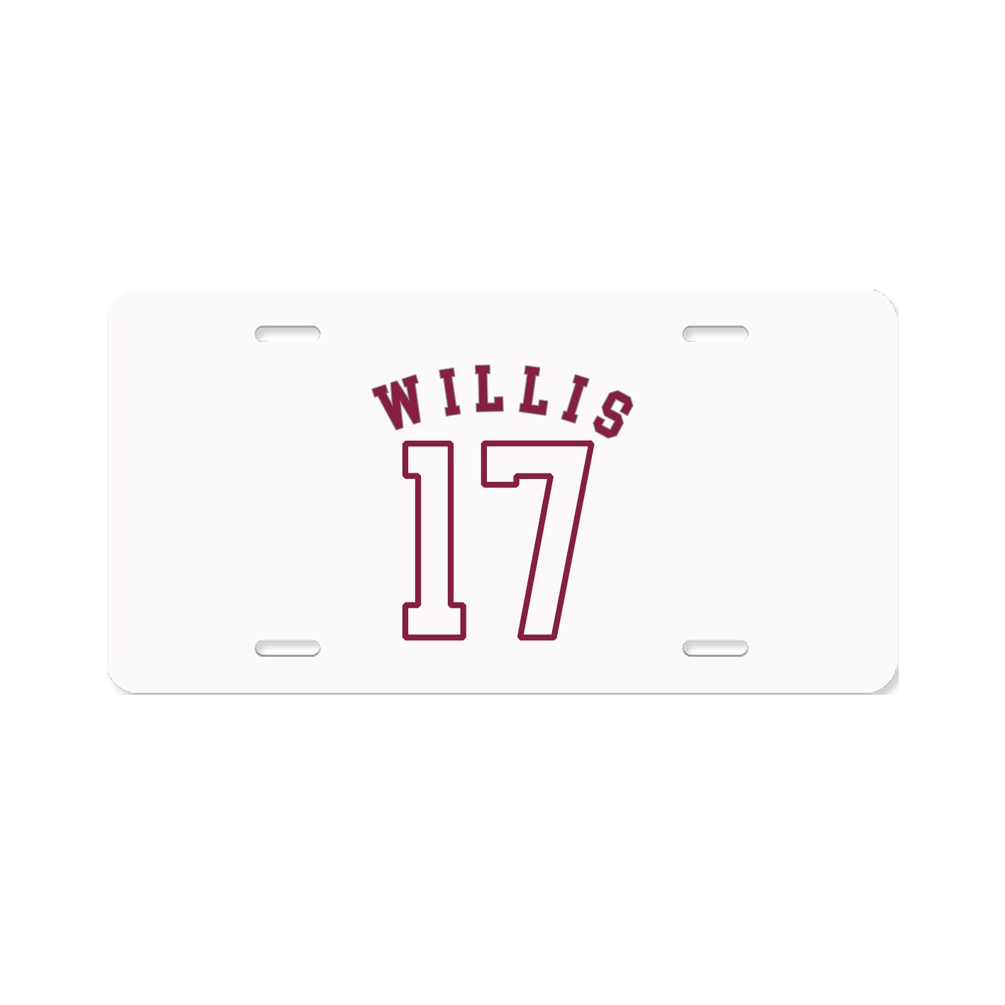 License Plate — Shirsey Arch in Classic