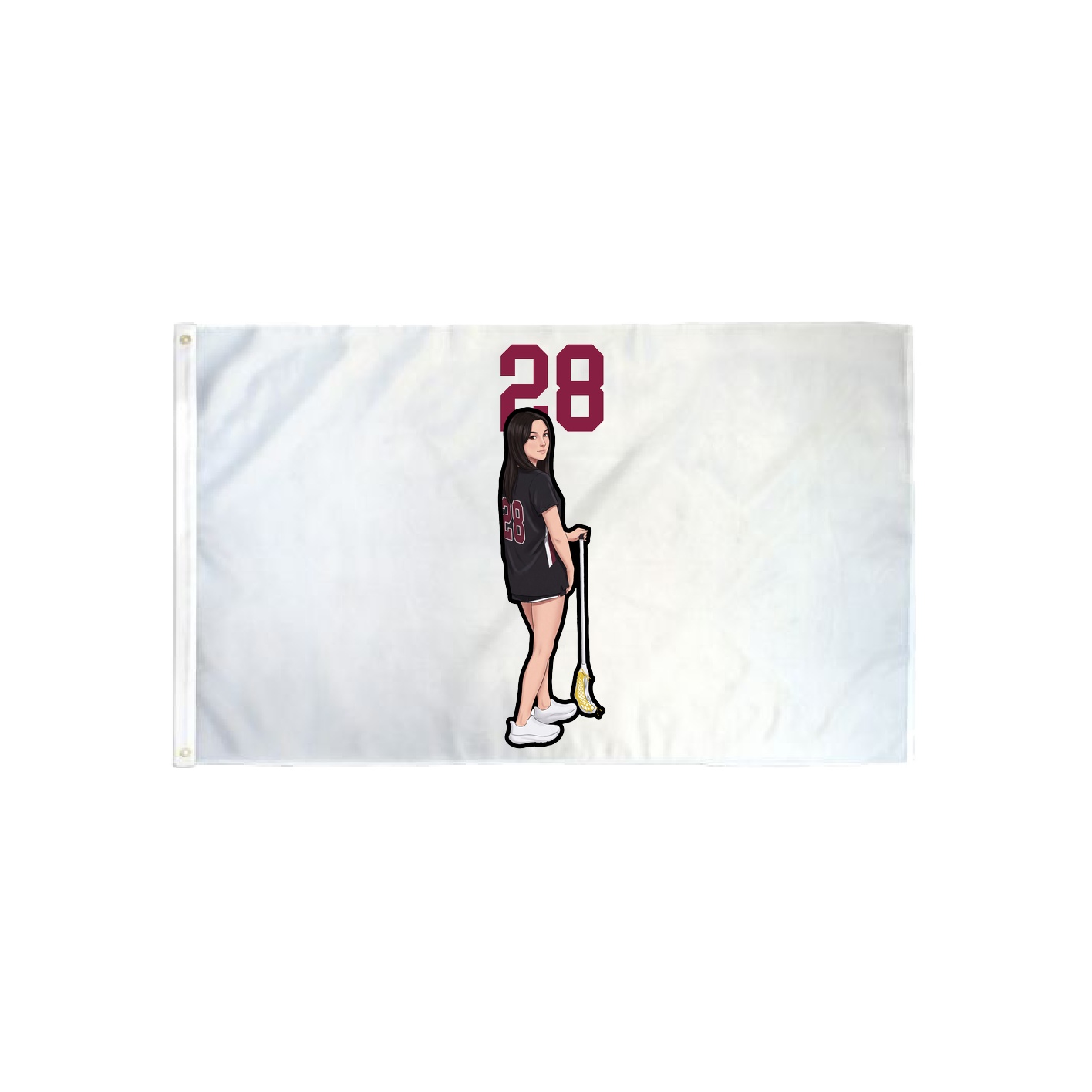 3x5 Flag — Number Top in Classic