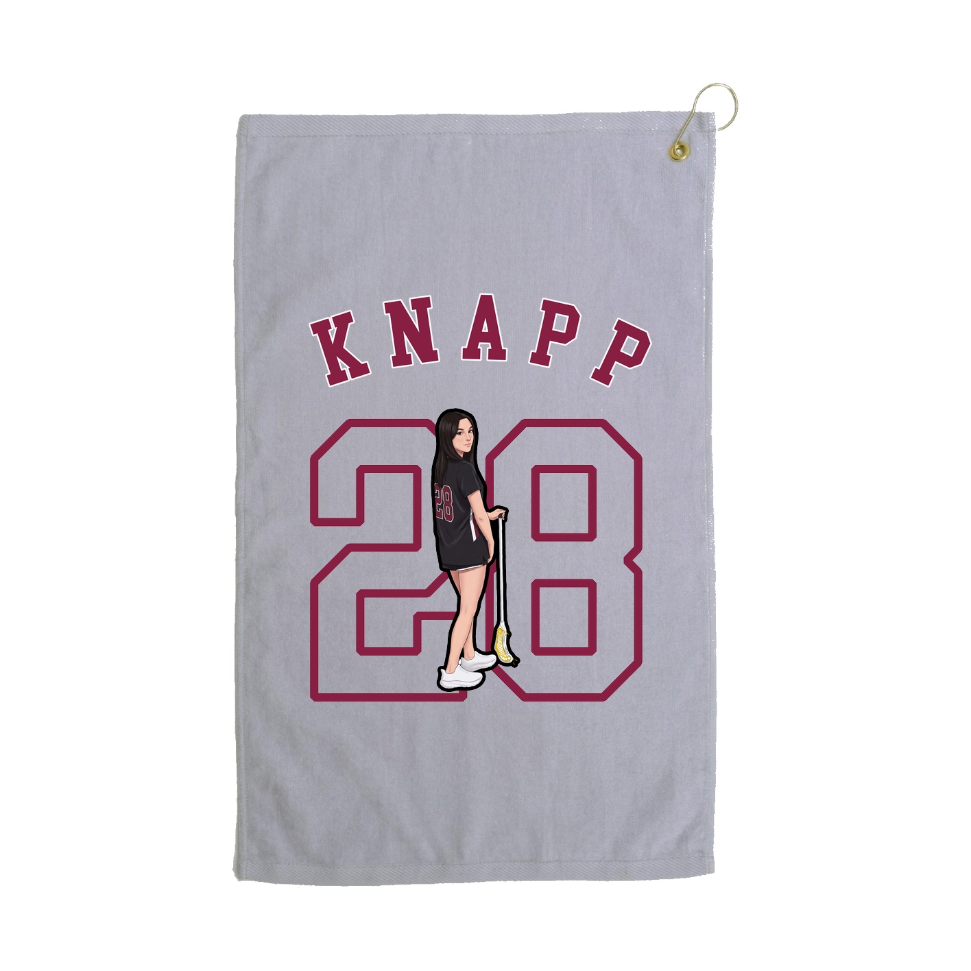 Golf Towel — Shirsey Arch in Grey