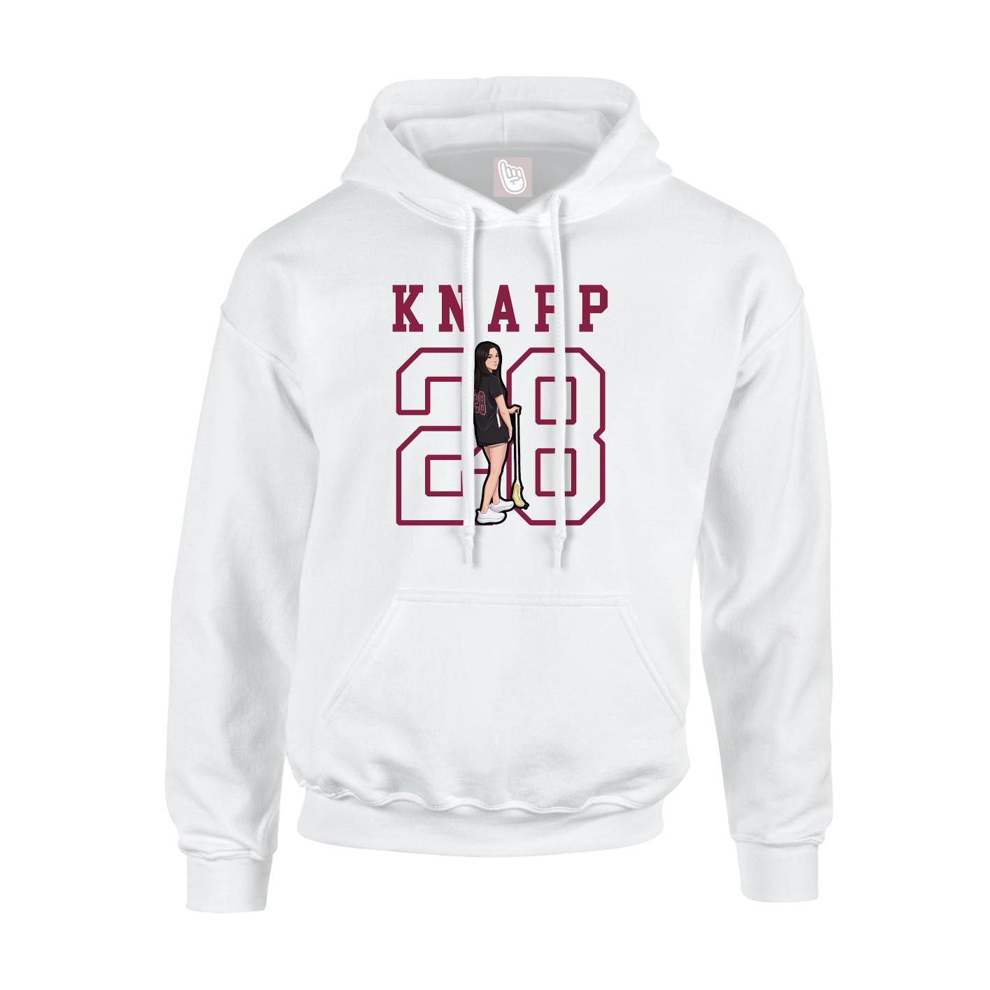 Youth Hoodie — Shirsey in White