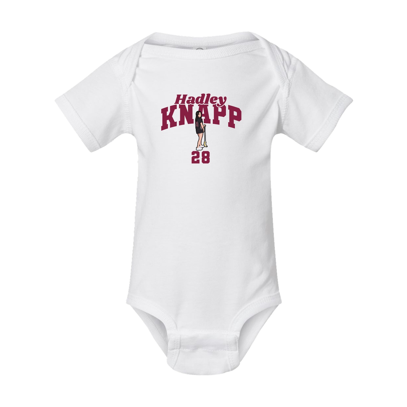 Baby Onesie — Signature Arch in White