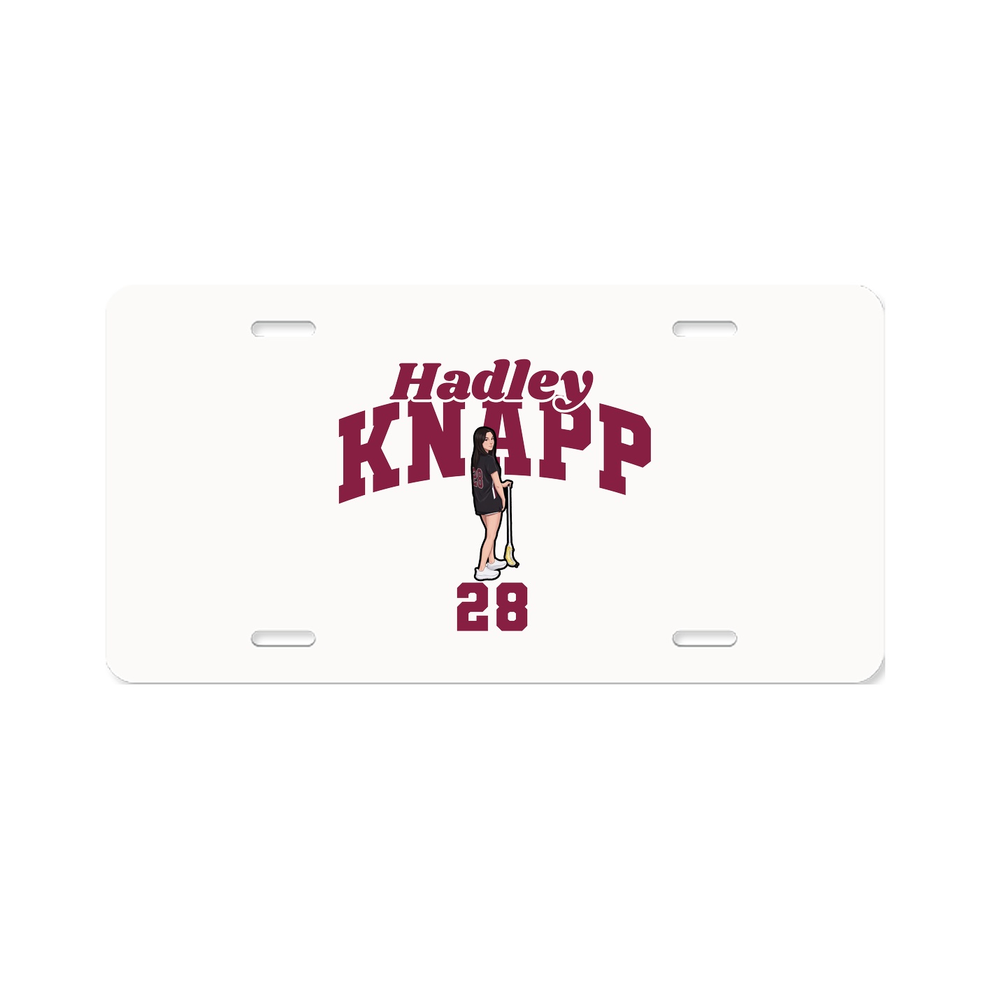 License Plate — Signature Arch in Classic