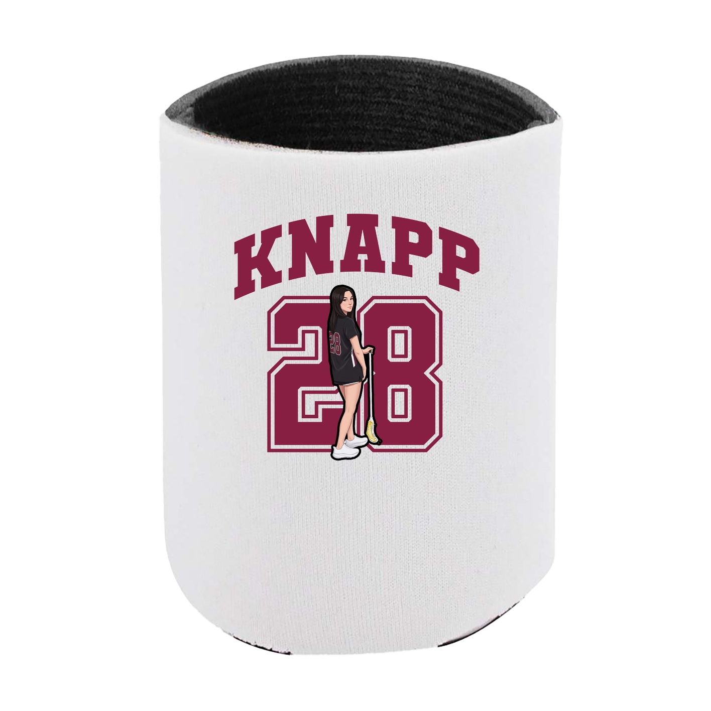 Can Holder — Number in White