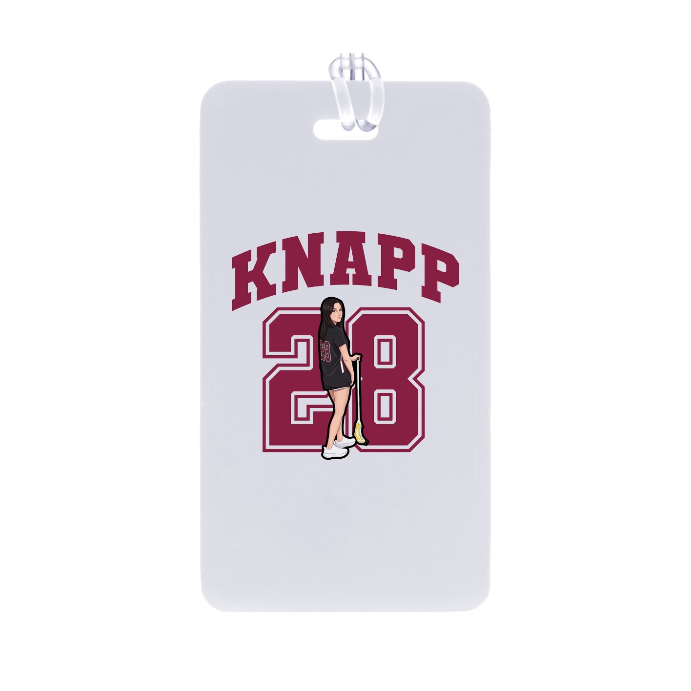Bag Tag — Number in Classic