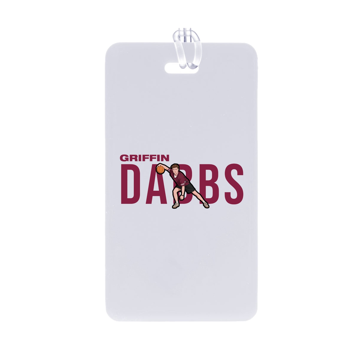 Bag Tag — Player Name in Classic