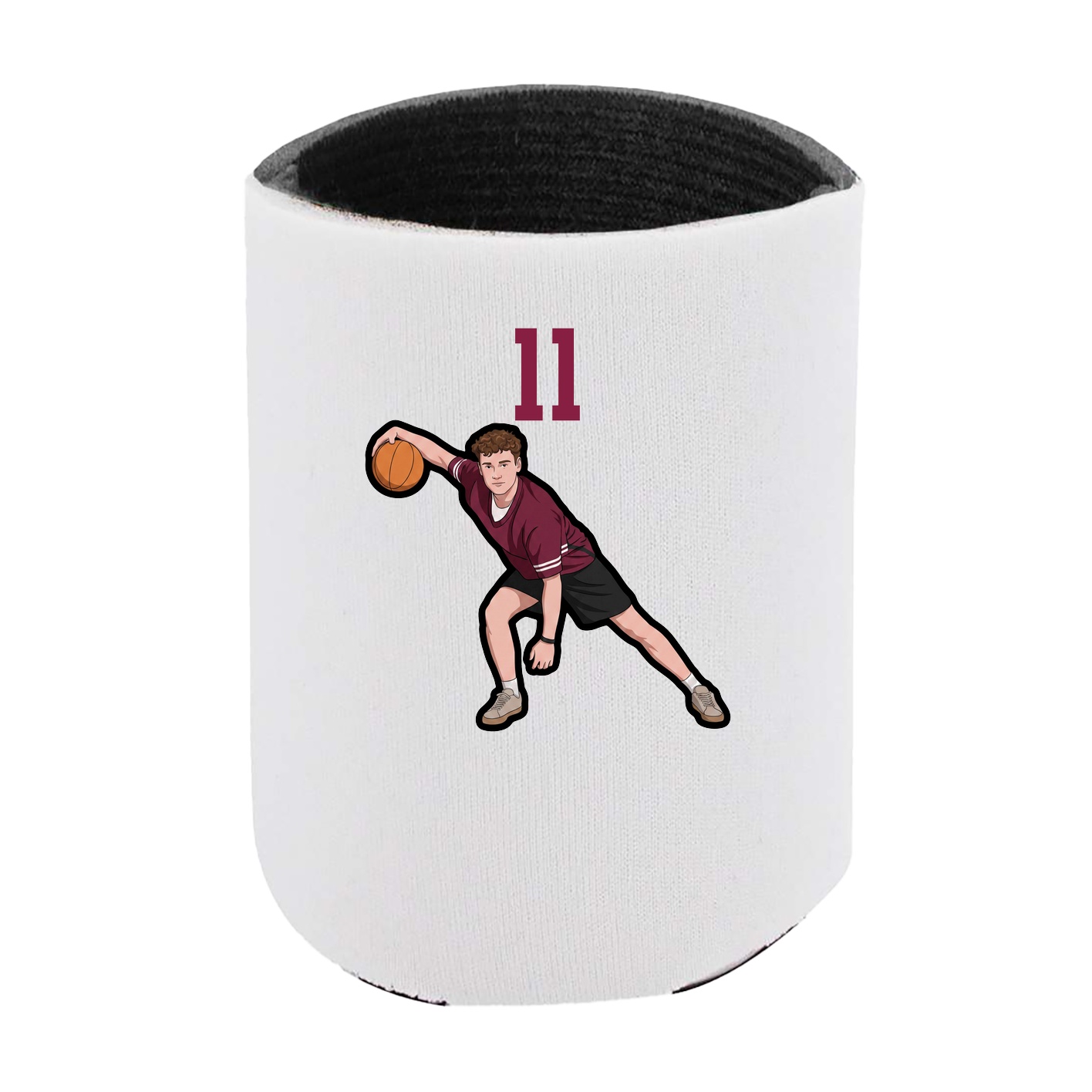 Can Holder — Number Top in White