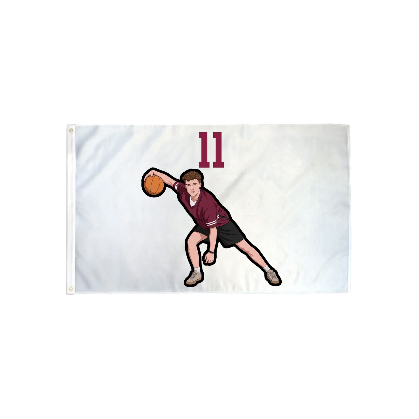 3x5 Flag — Number Top in Classic