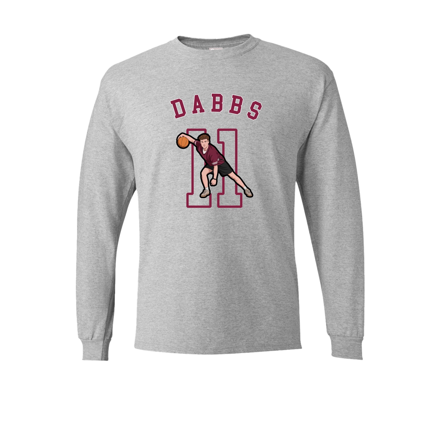 Long Sleeve Tee — Shirsey Arch in Grey