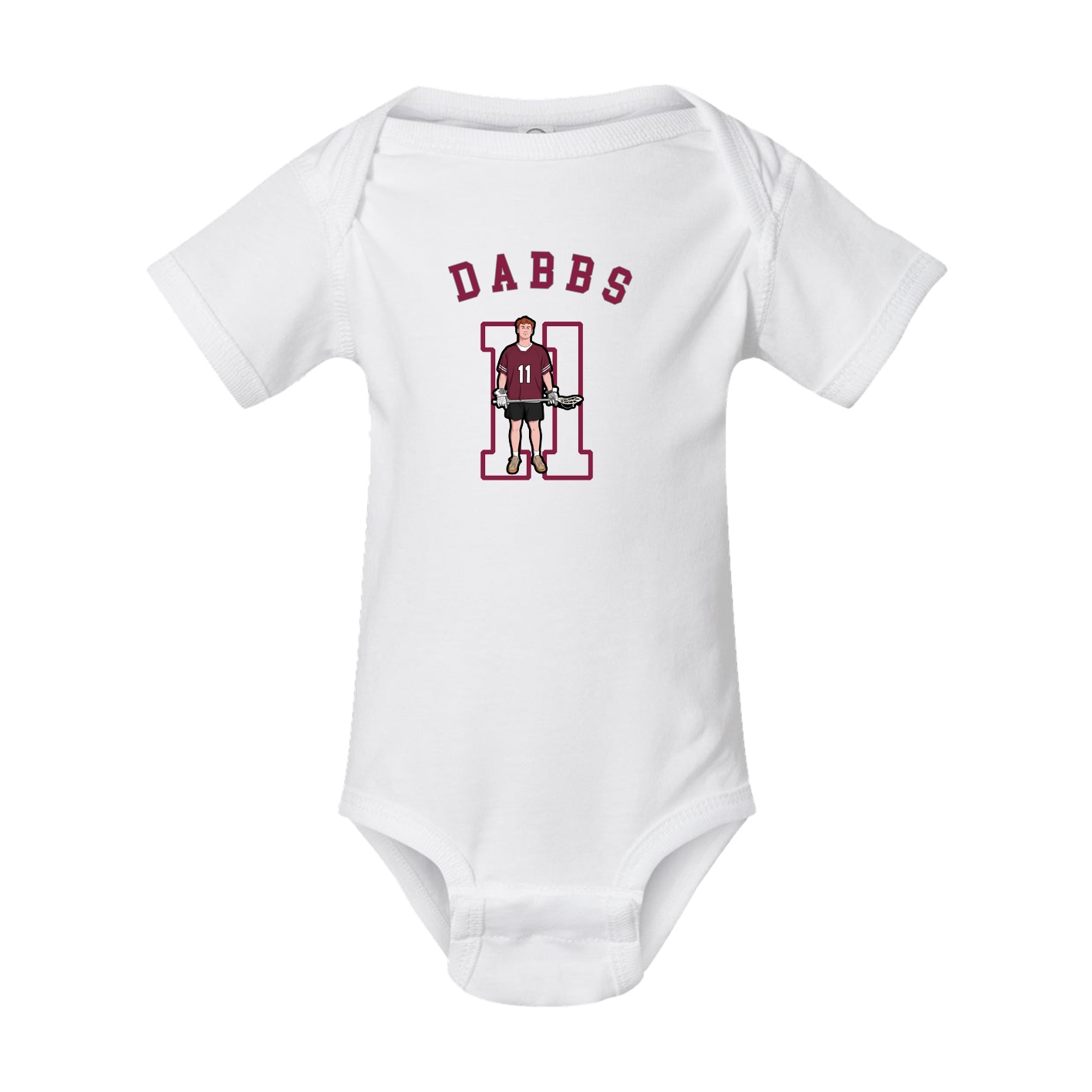 Baby Onesie — Shirsey Arch in White