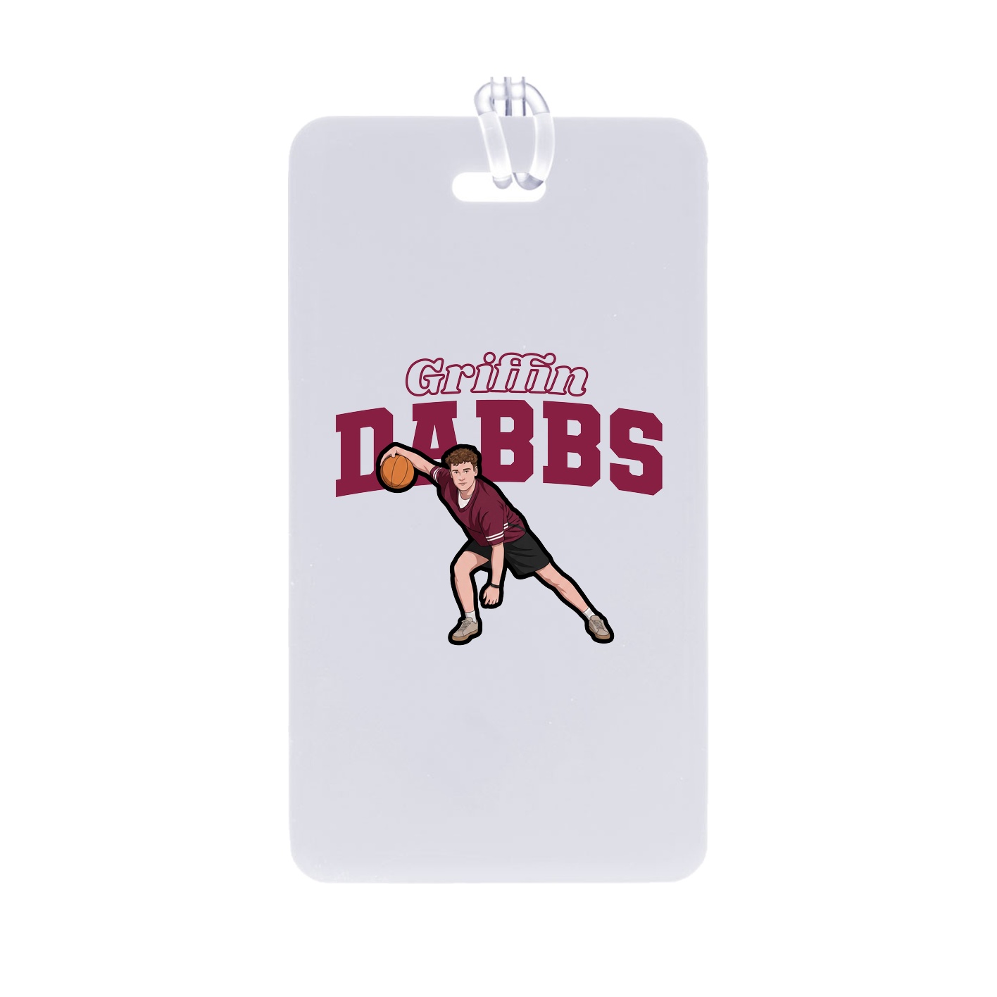 Bag Tag — Name Arch in Classic