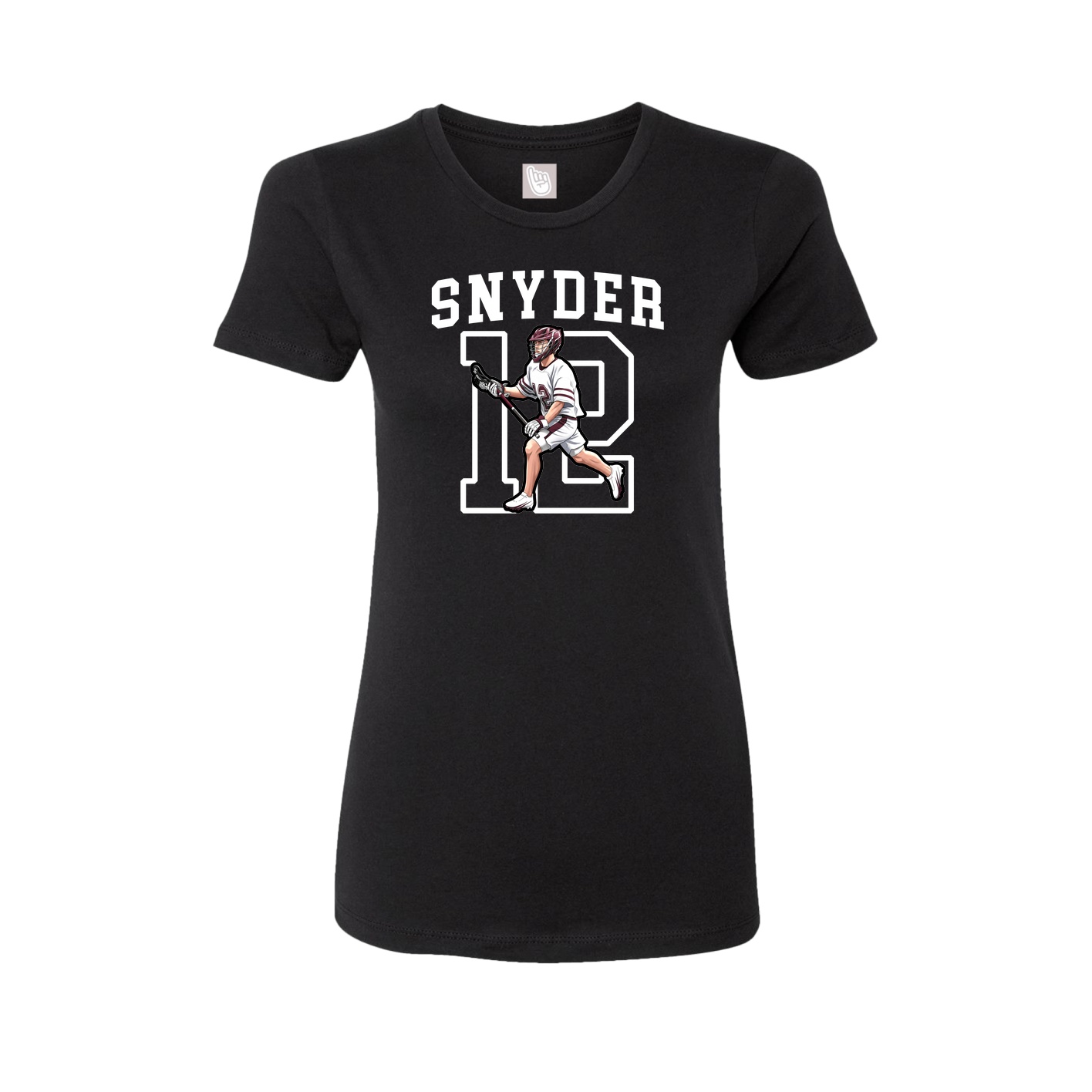 Fitted Women's Tee — Shirsey in Black