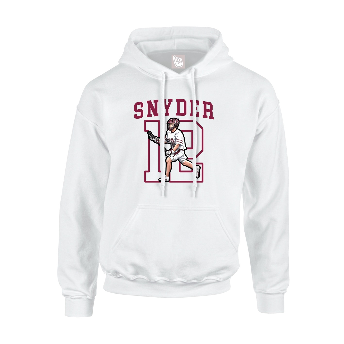 Youth Hoodie — Shirsey in White