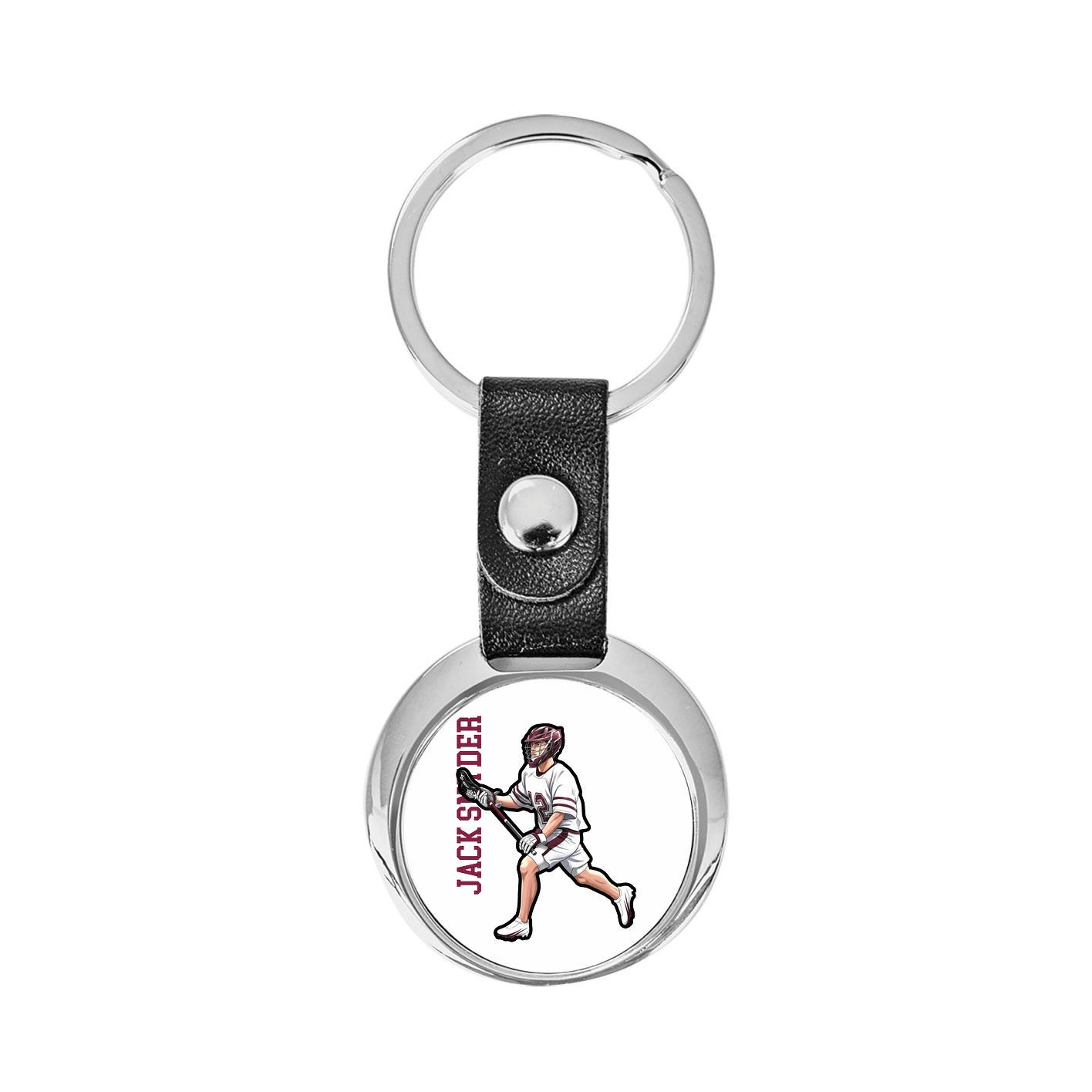 Key Chain — Name Vertical in Classic