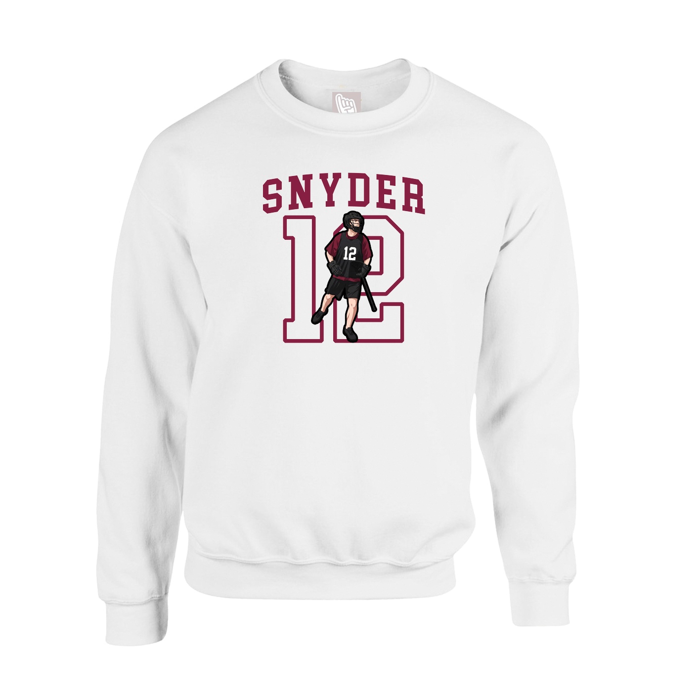 Fleece Crew — Shirsey in White