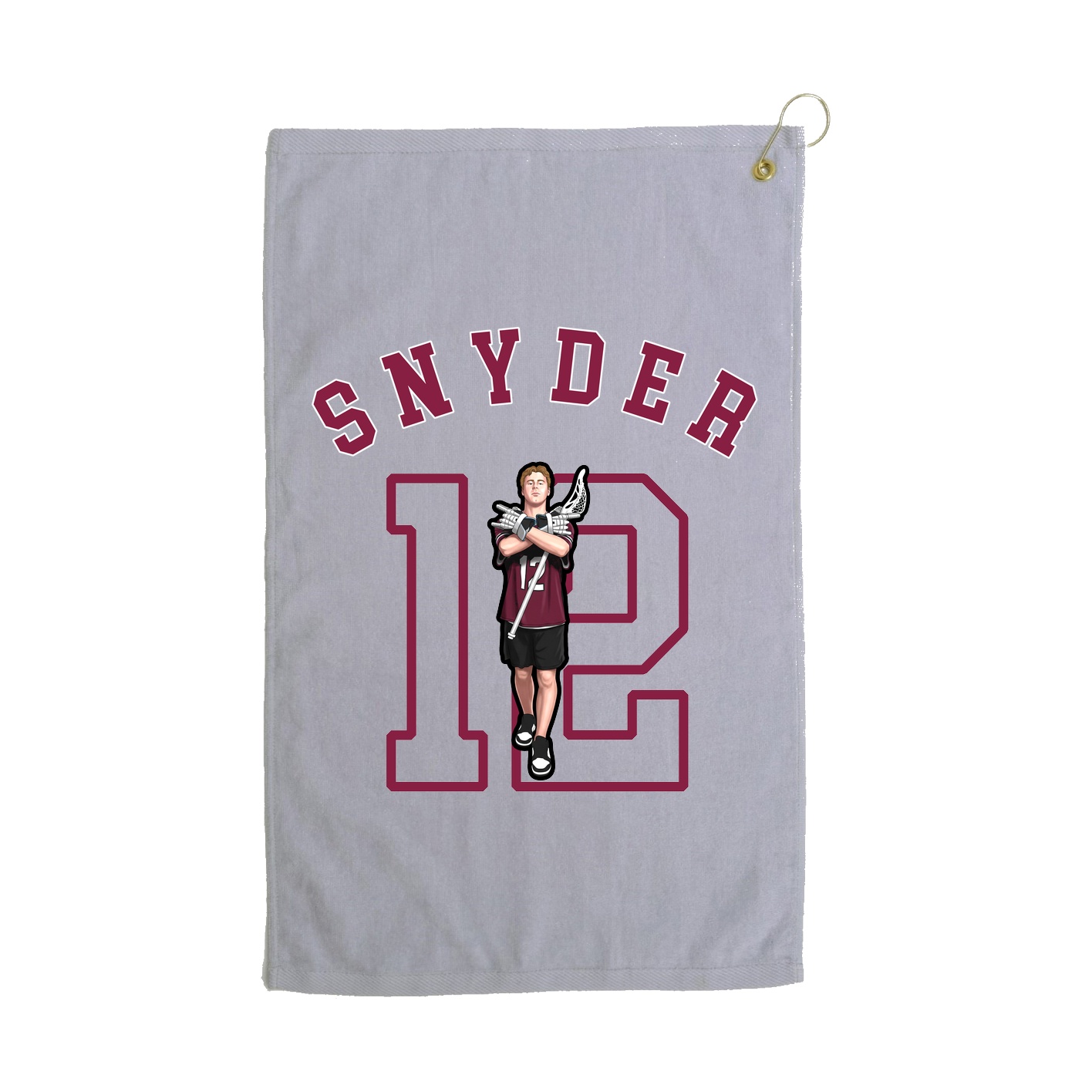 Golf Towel — Shirsey Arch in Grey