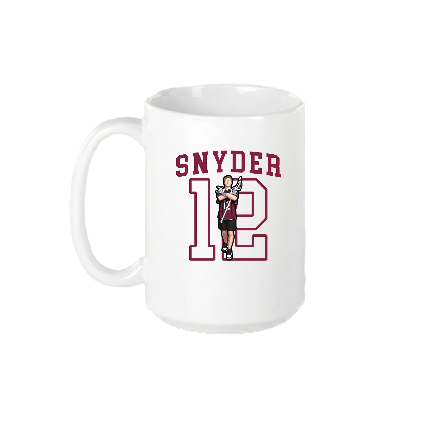15oz Coffee Mug — Shirsey in White