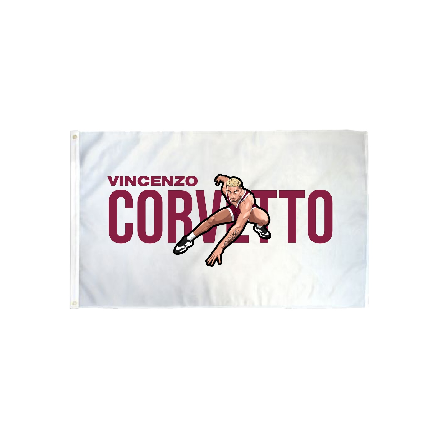 3x5 Flag — Player Name in Classic