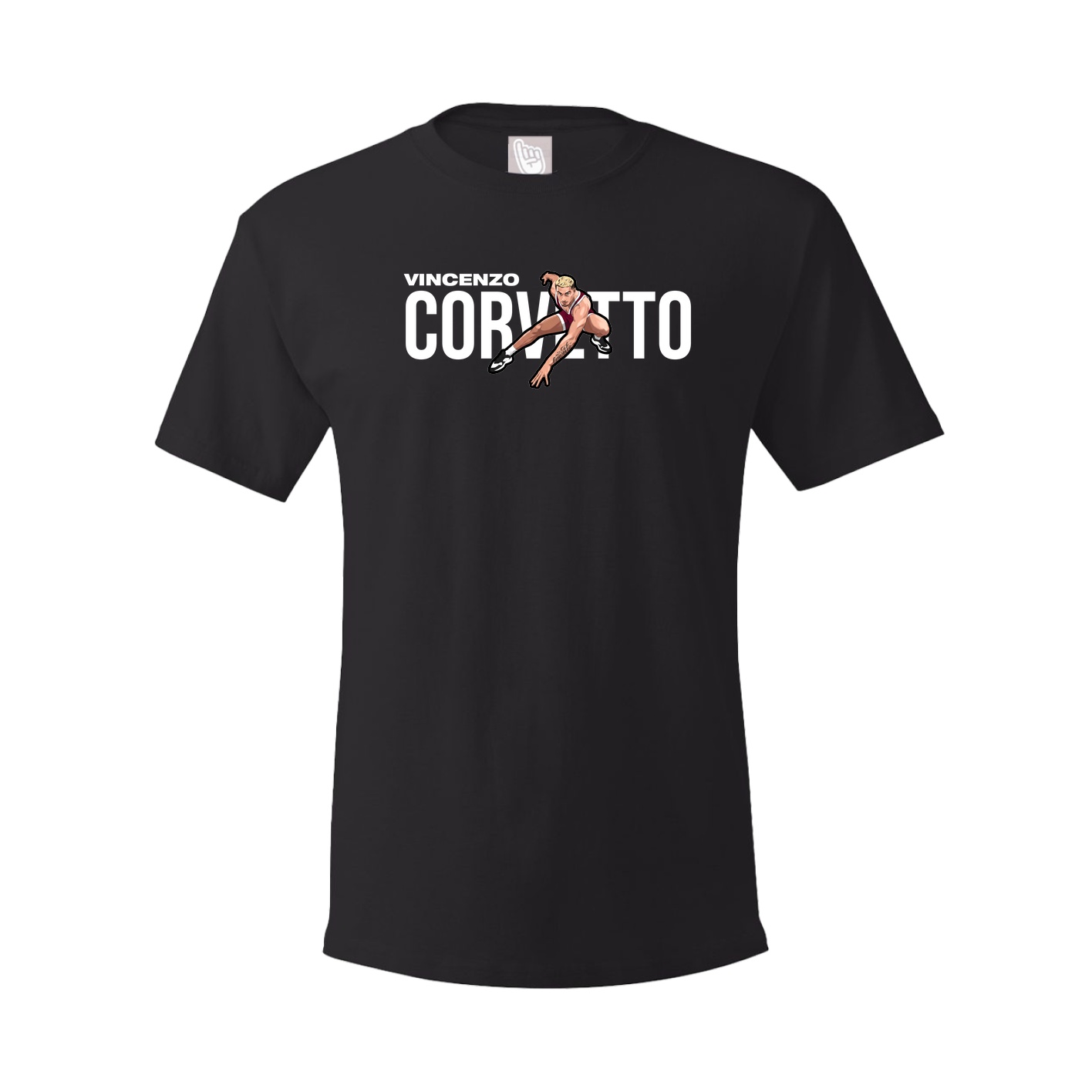 Tee — Player Name in Black