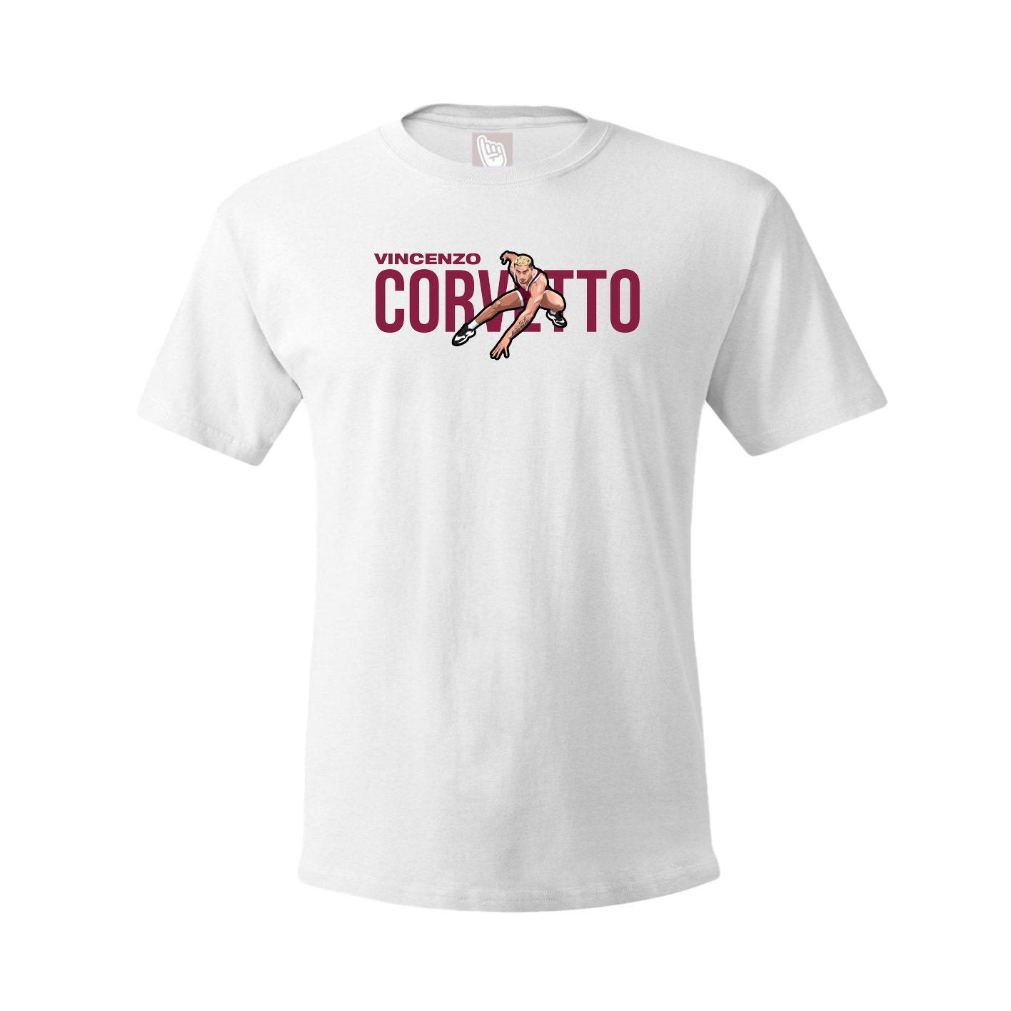 Youth Tee — Player Name in White