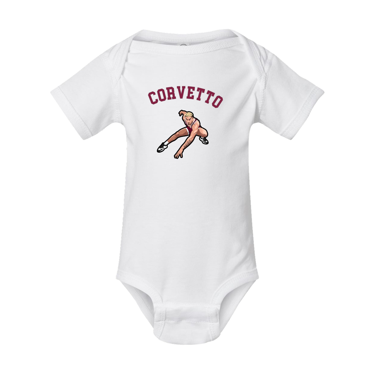 Baby Onesie — Shirsey Arch in White