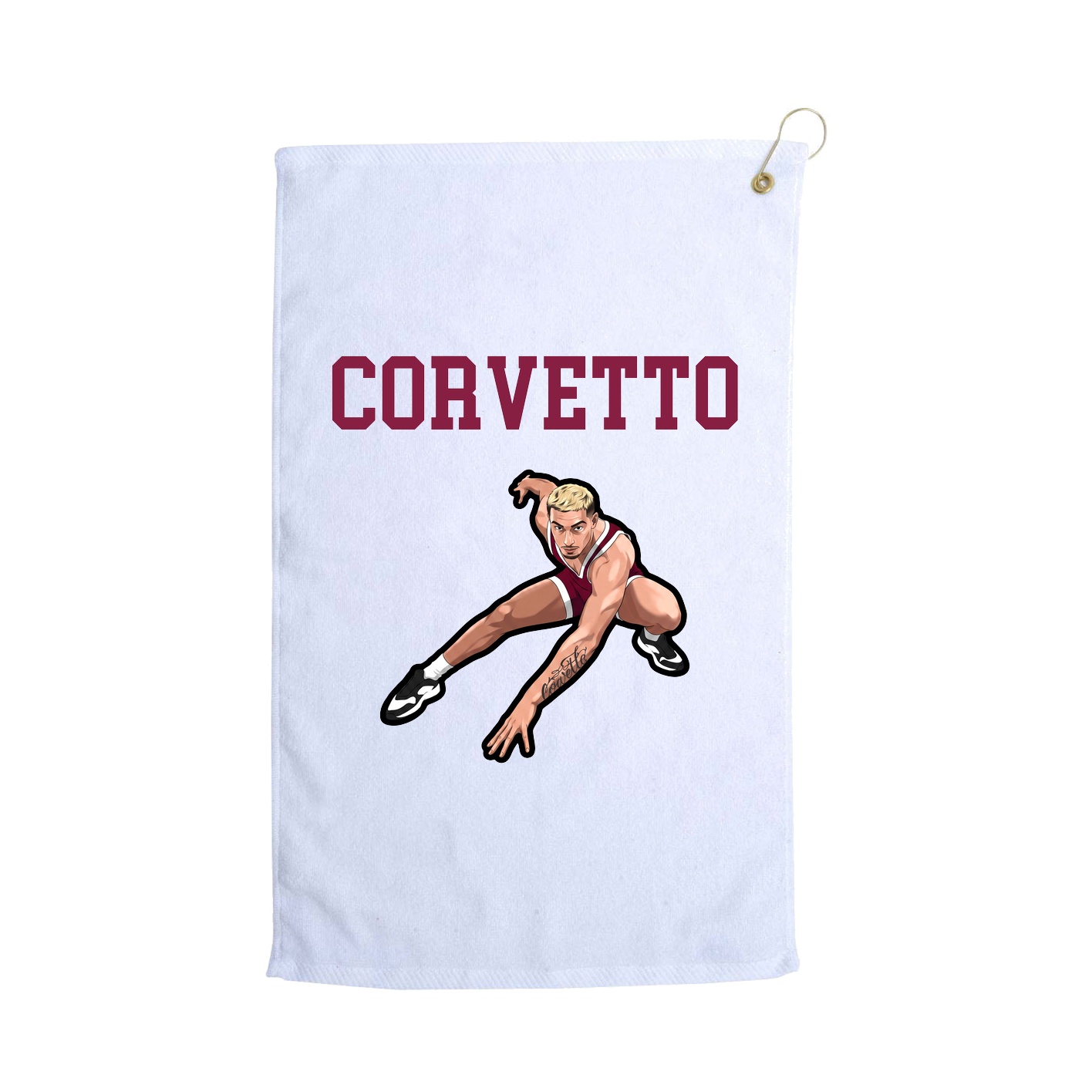 Golf Towel — Shirsey in White