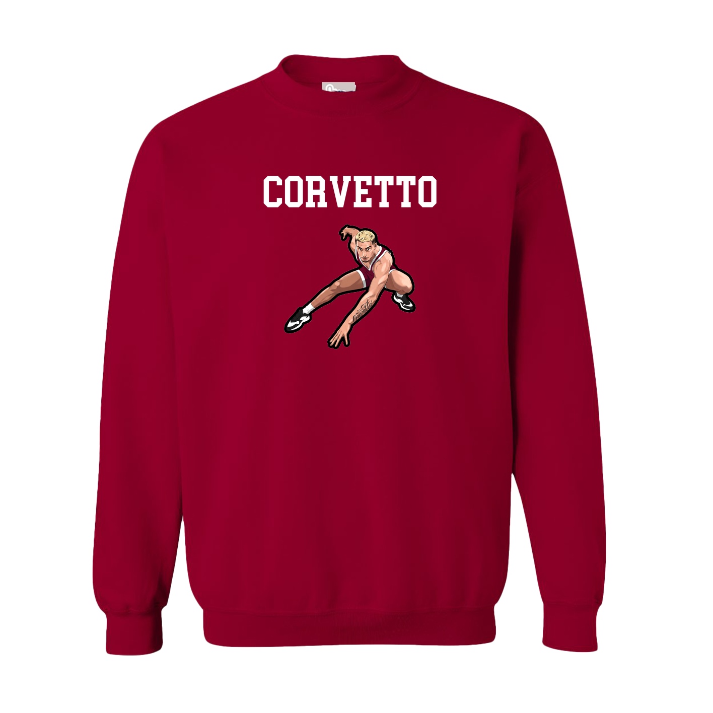 Fleece Crew — Shirsey in Cardinal
