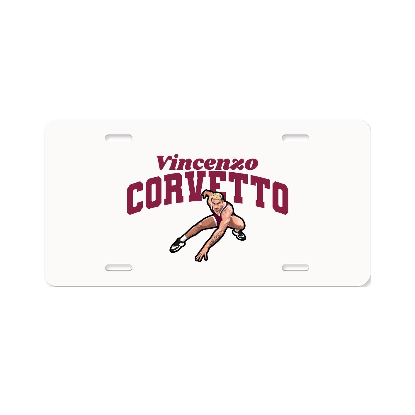 License Plate — Signature Arch in Classic
