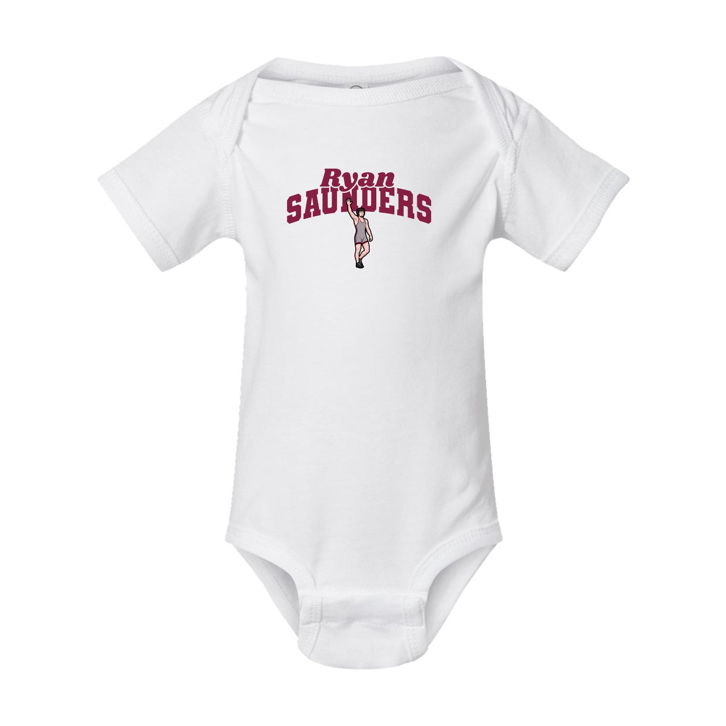 Baby Onesie — Signature Arch in White