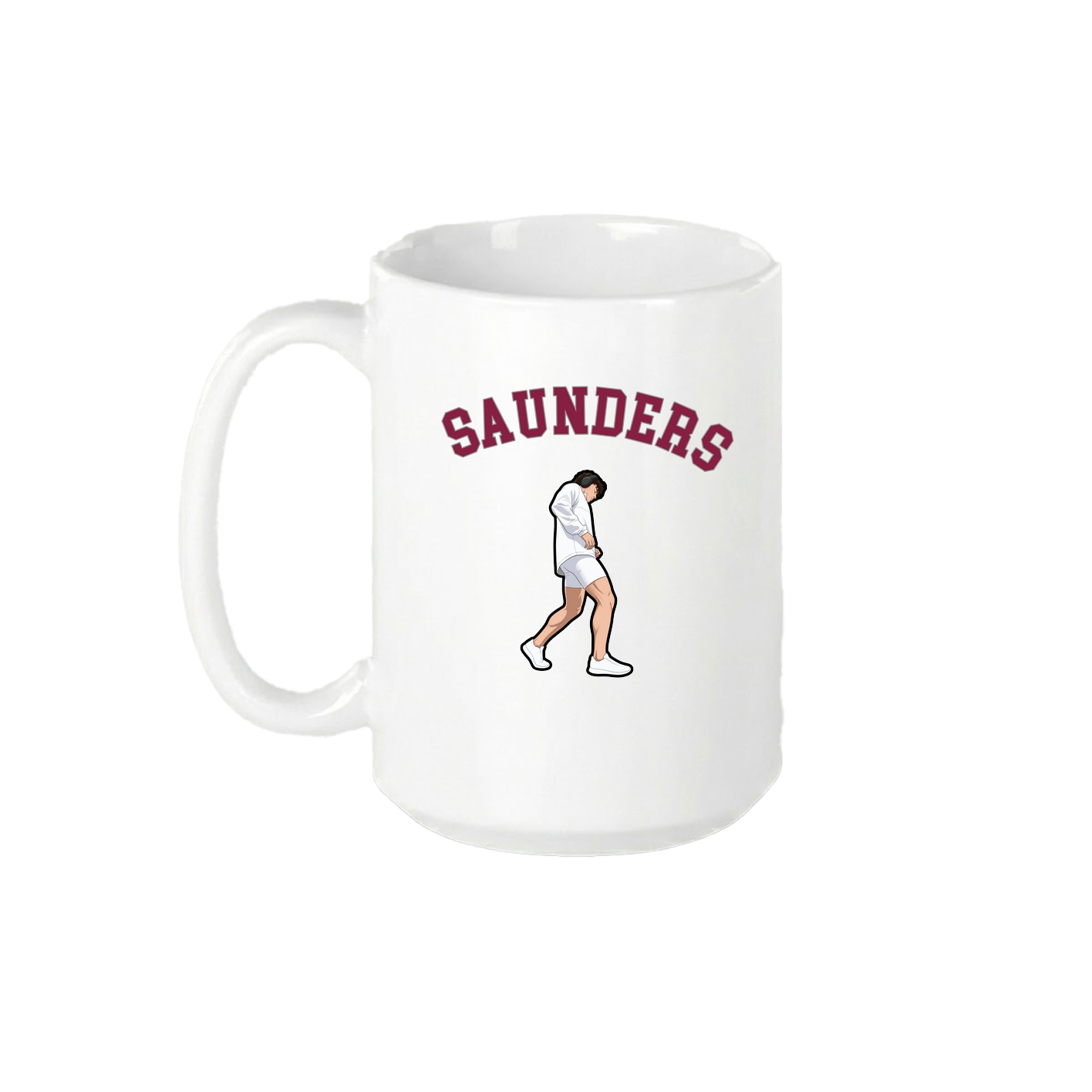 15oz Coffee Mug — Shirsey Arch in White
