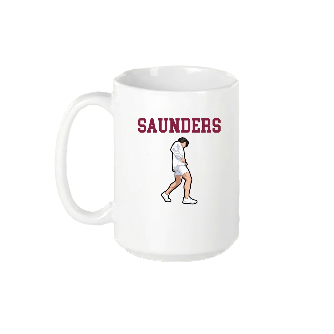 15oz Coffee Mug — Shirsey in White