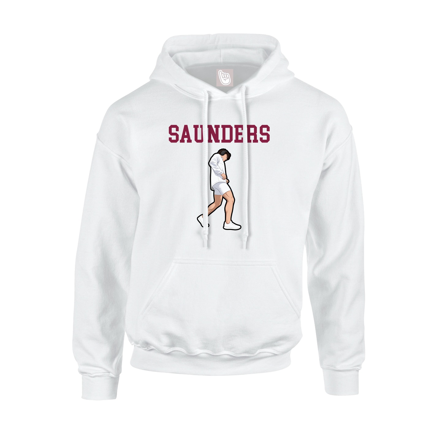 Youth Hoodie — Shirsey in White
