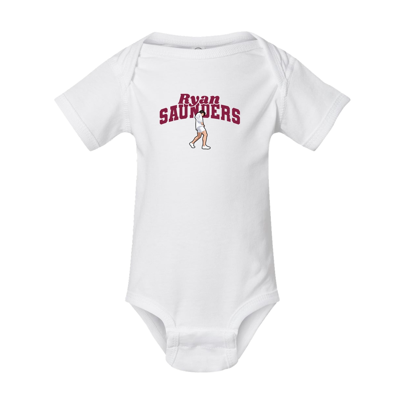 Baby Onesie — Signature Arch in White