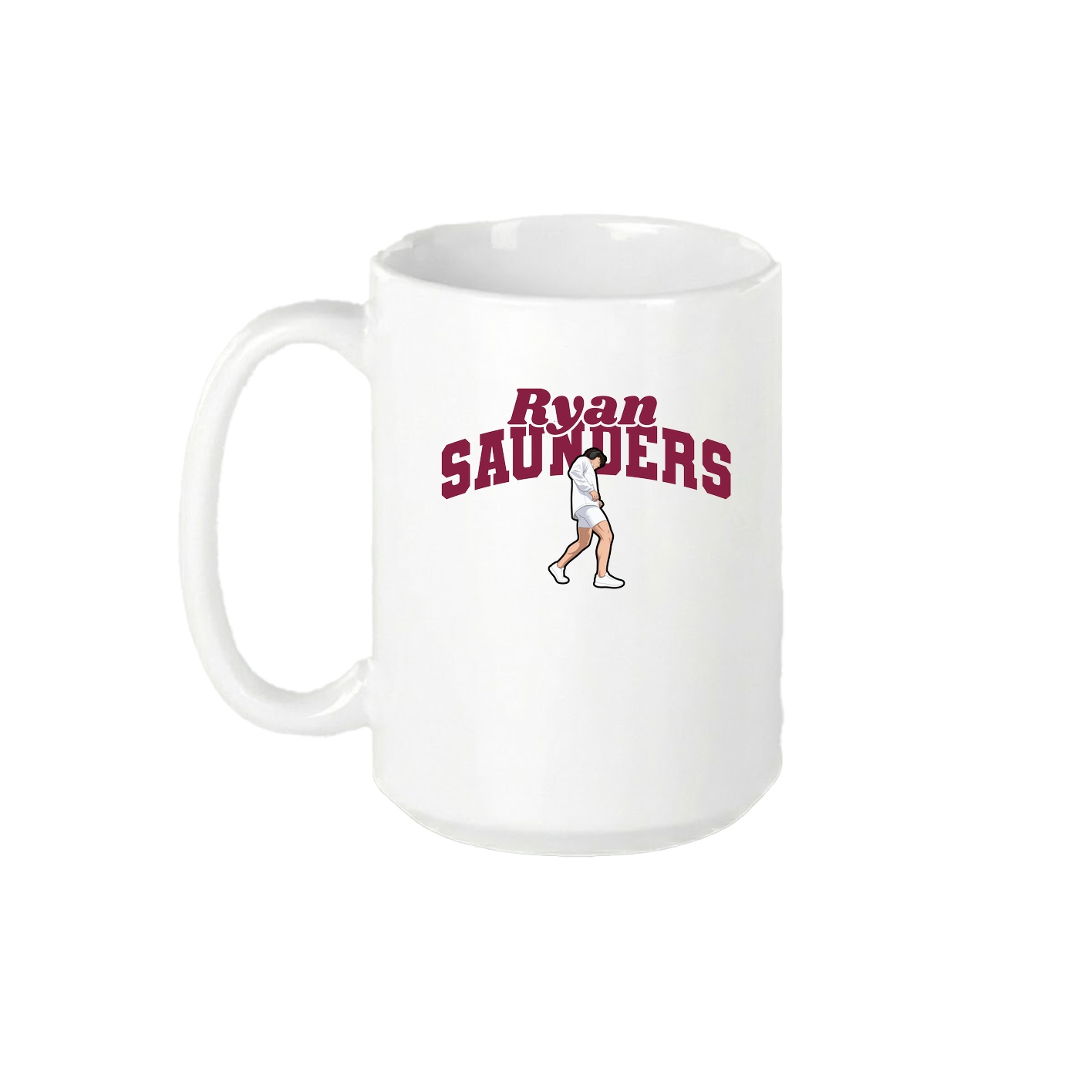 15oz Coffee Mug — Signature Arch in White