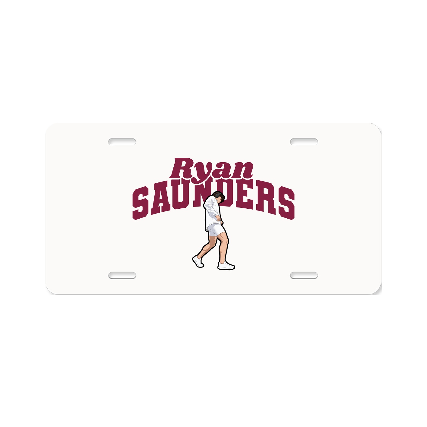 License Plate — Signature Arch in Classic