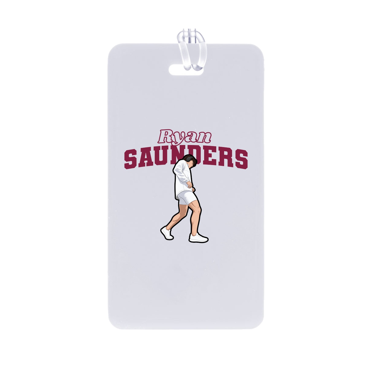 Bag Tag — Name Arch in Classic