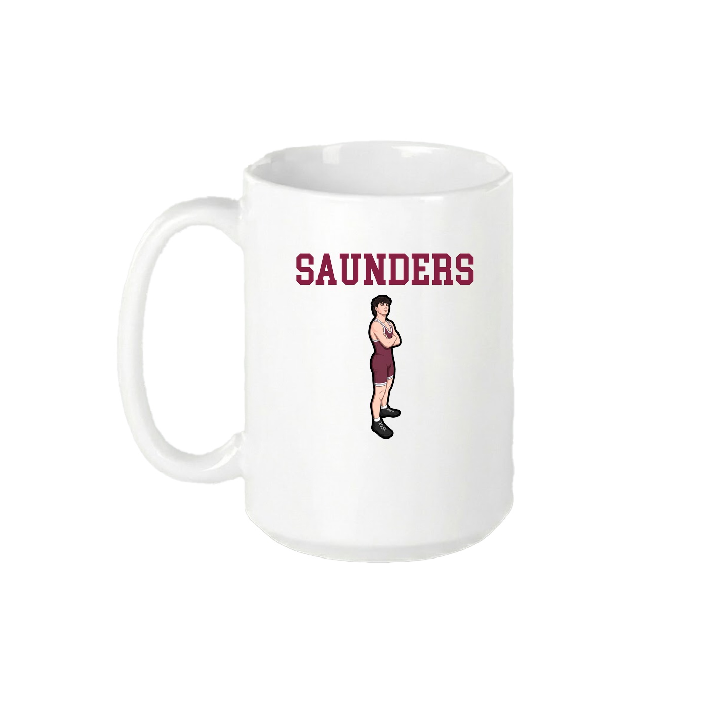 15oz Coffee Mug — Shirsey in White