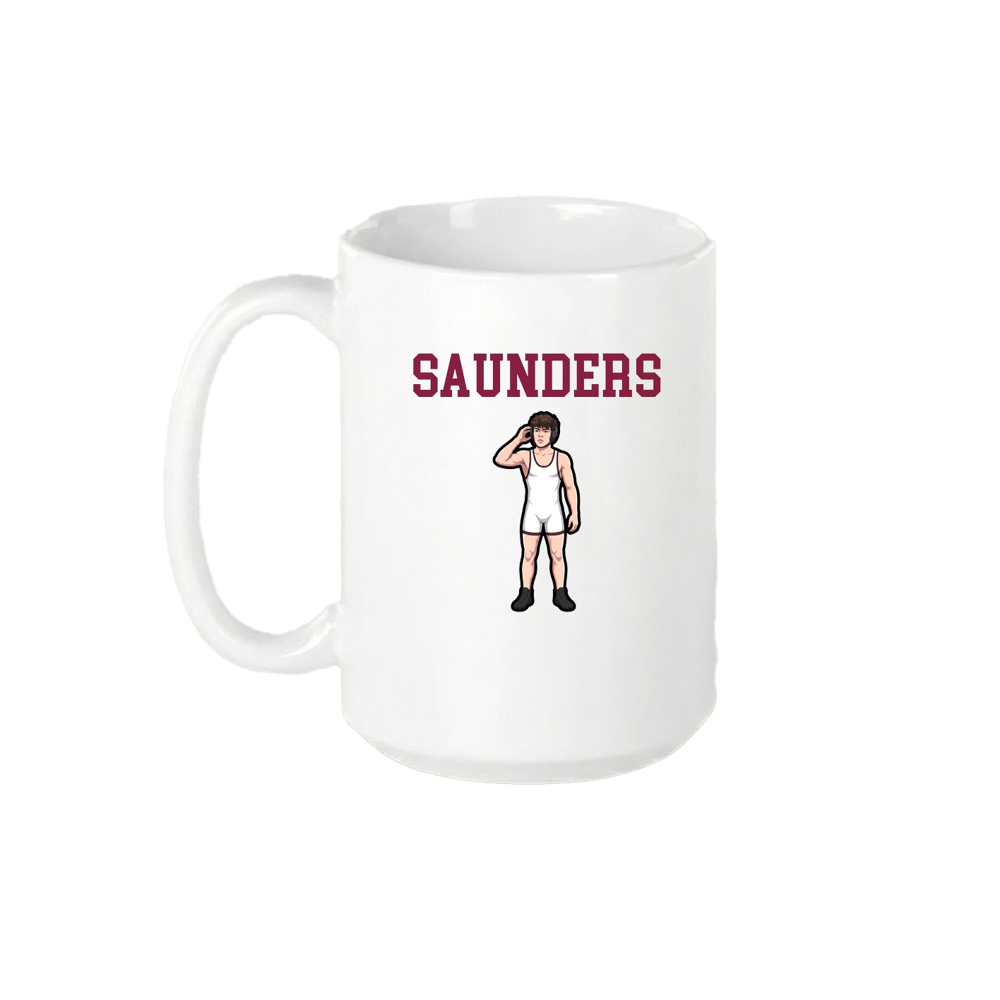 15oz Coffee Mug — Shirsey in White