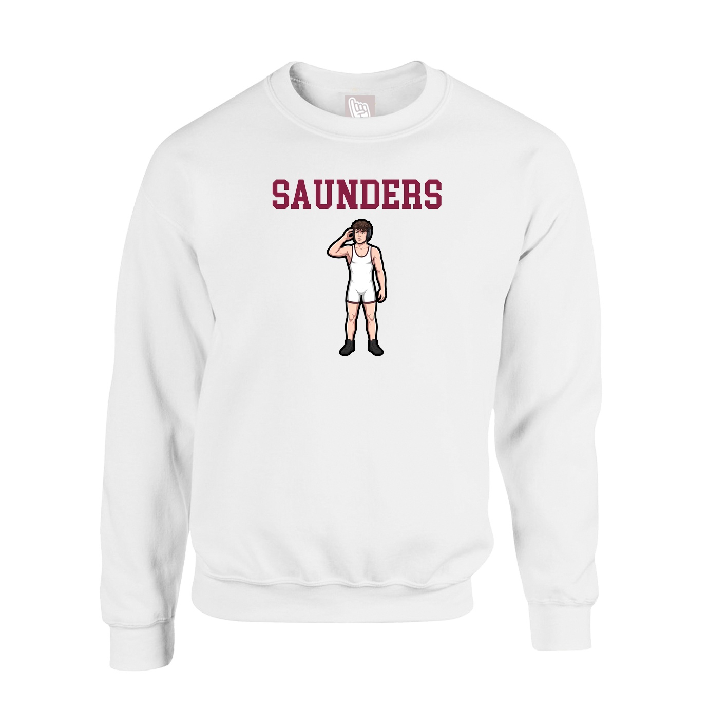 Fleece Crew — Shirsey in White