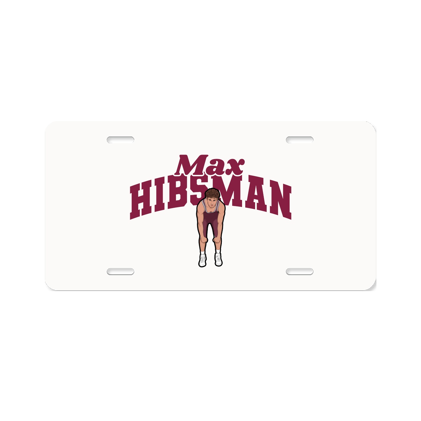 License Plate — Signature Arch in Classic