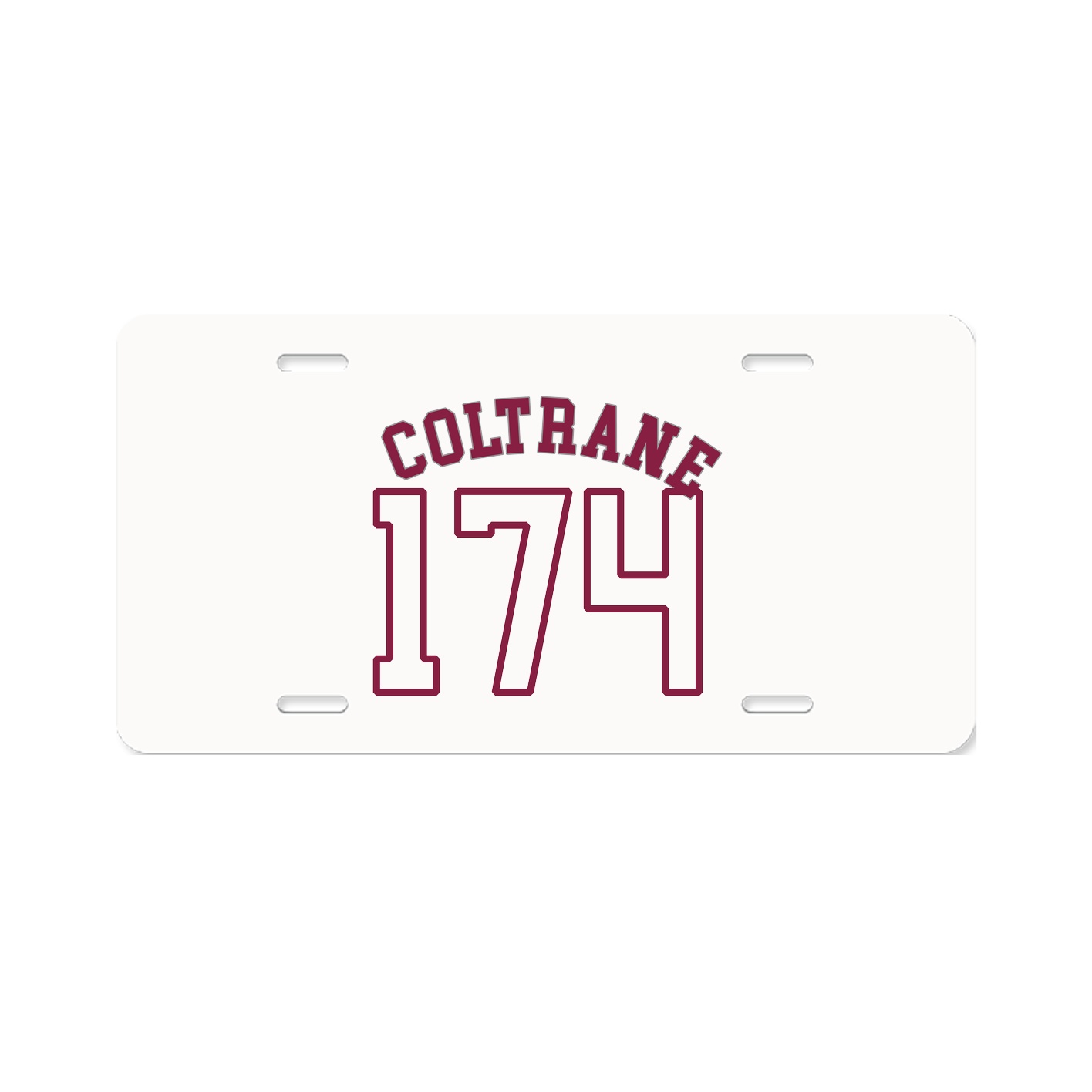 License Plate — Shirsey Arch in Classic