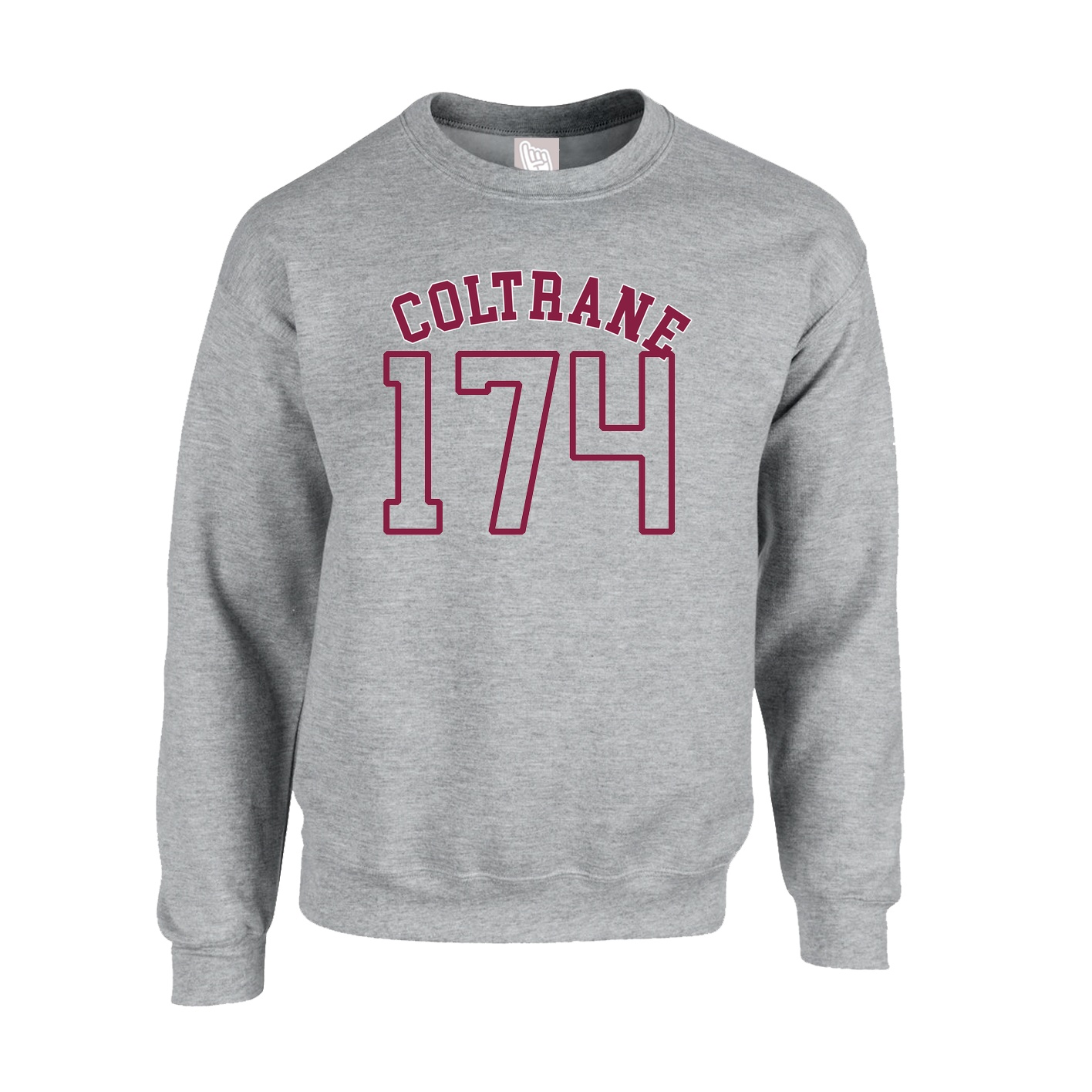 Fleece Crew — Shirsey Arch in Grey