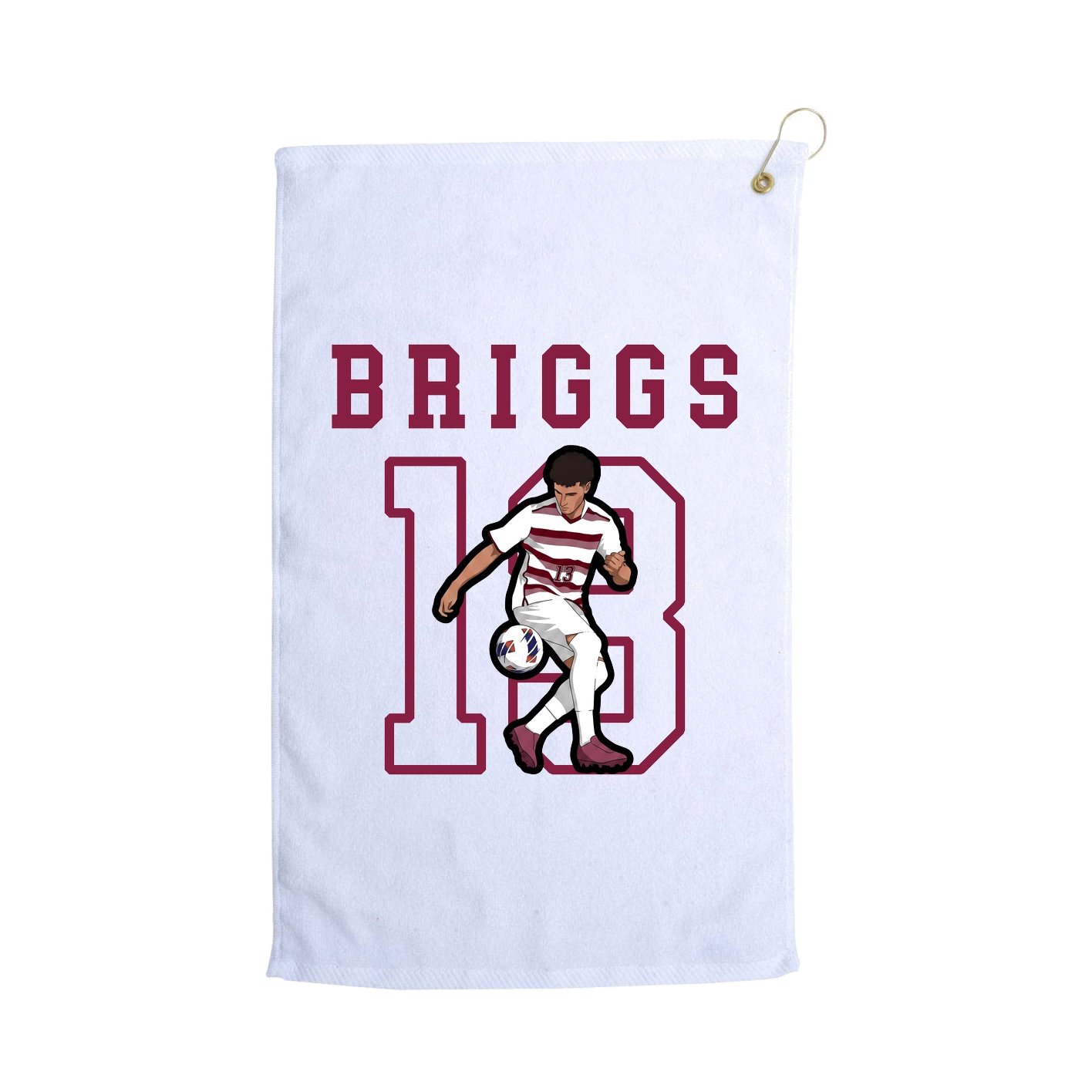 Golf Towel — Shirsey in White