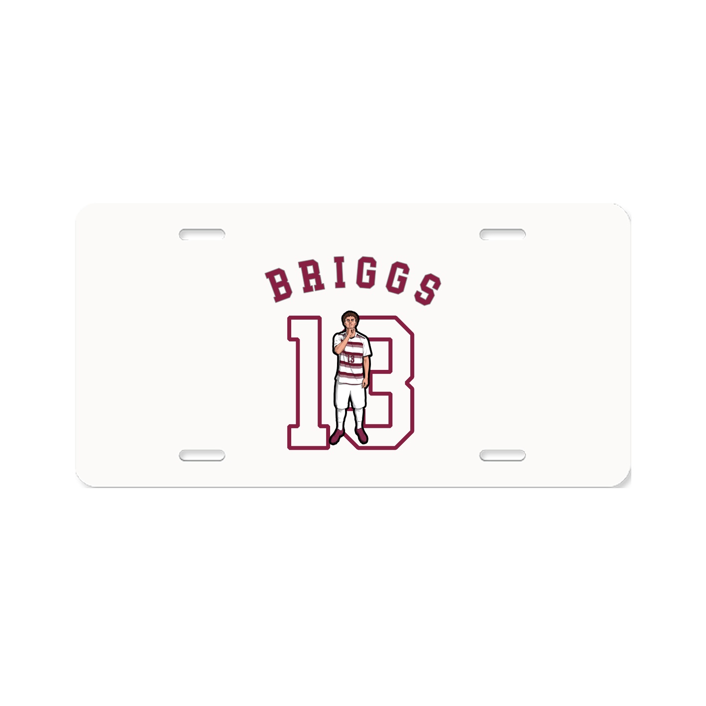 License Plate — Shirsey Arch in Classic