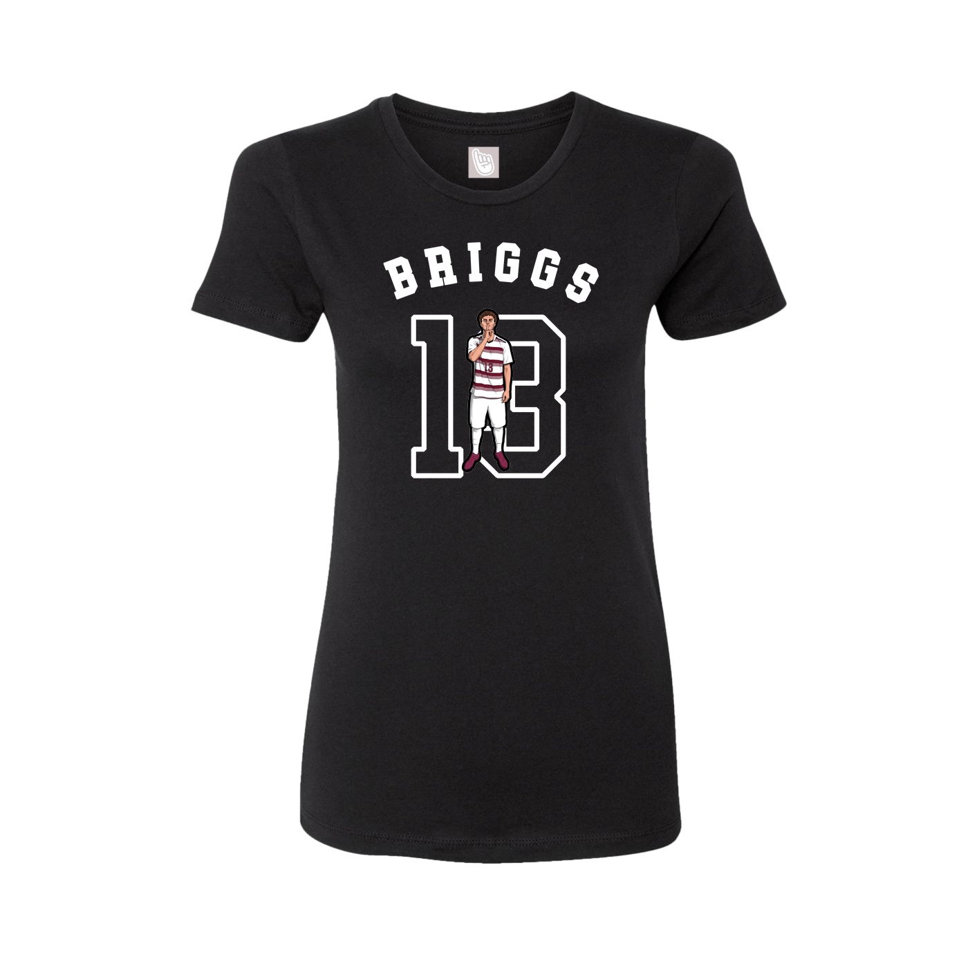 Womens Tee — Shirsey Arch in Black