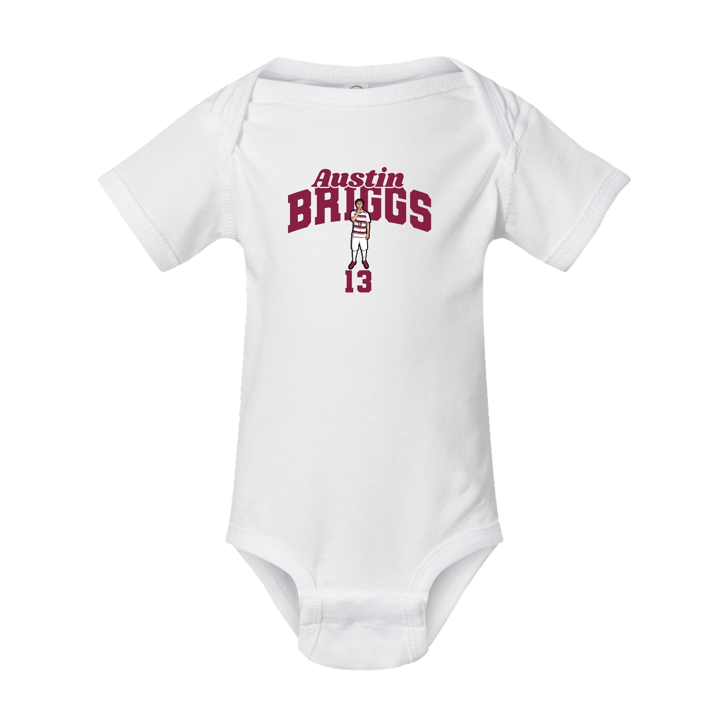 Baby Onesie — Signature Arch in White