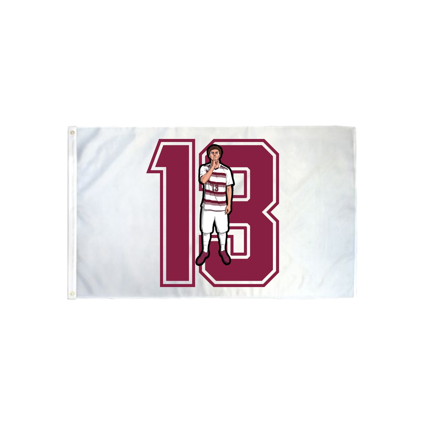 3x5 Flag — Number in Classic