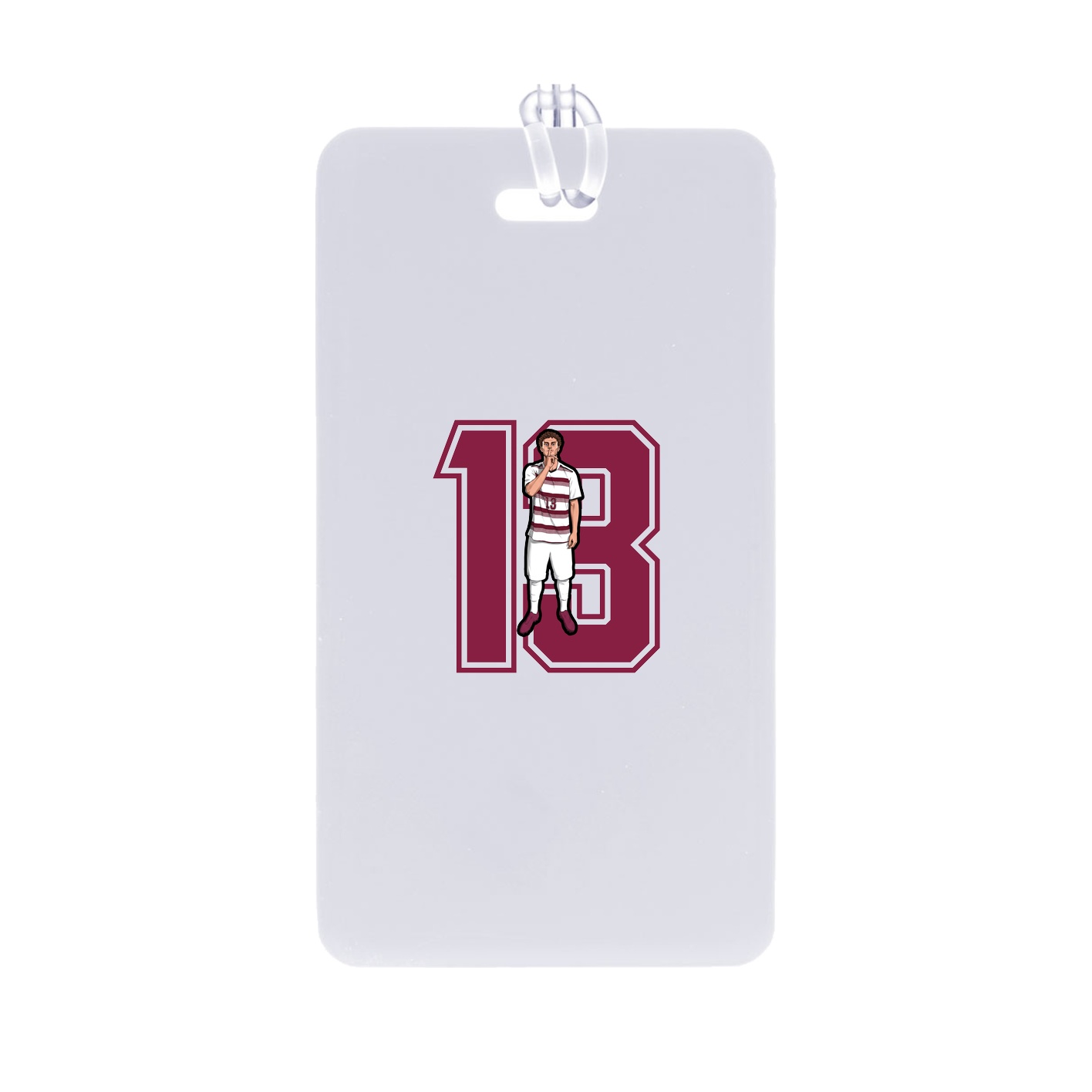Bag Tag — Number in Classic