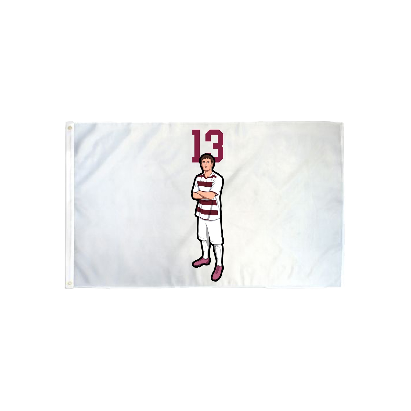 3x5 Flag — Number Top in Classic