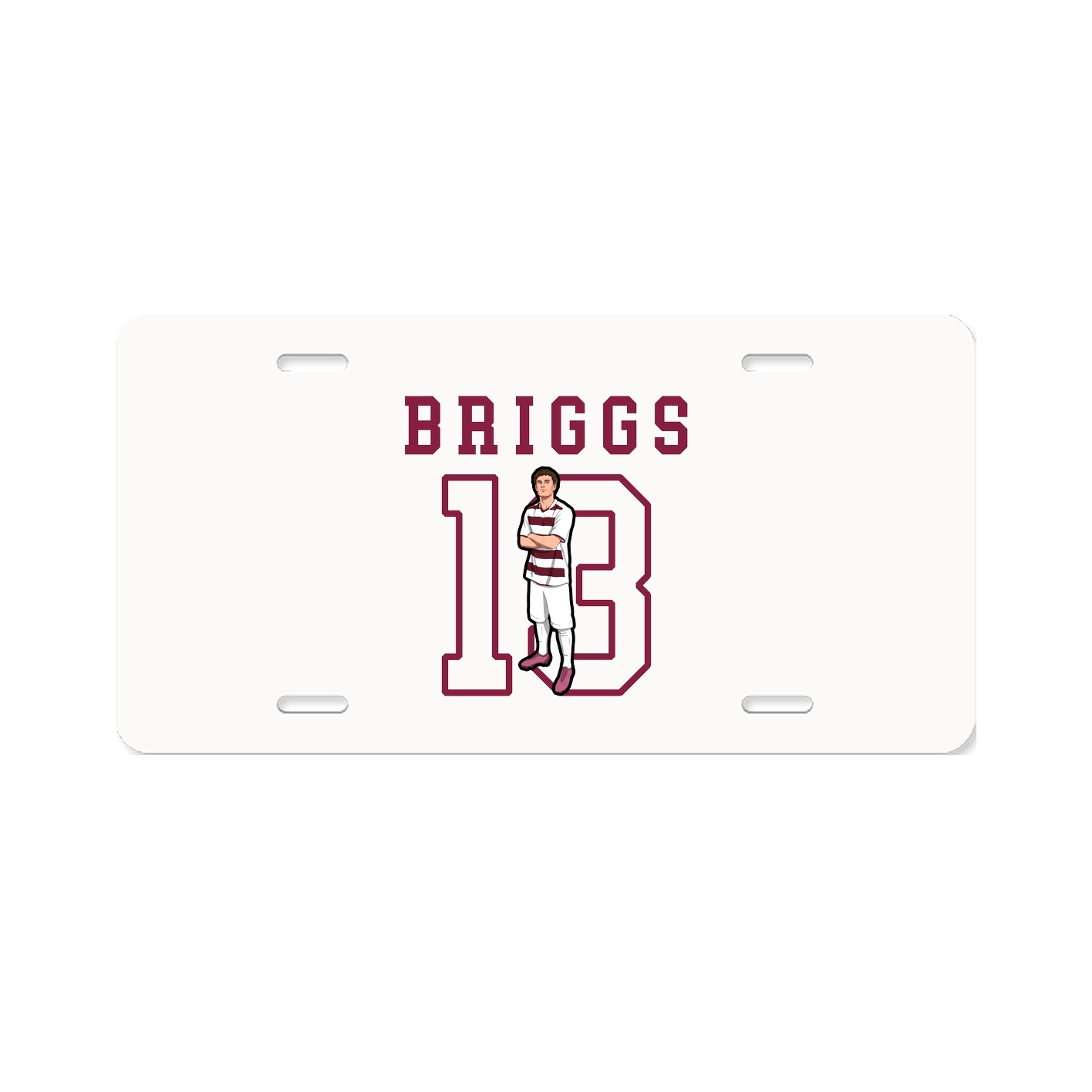License Plate — Shirsey in Classic