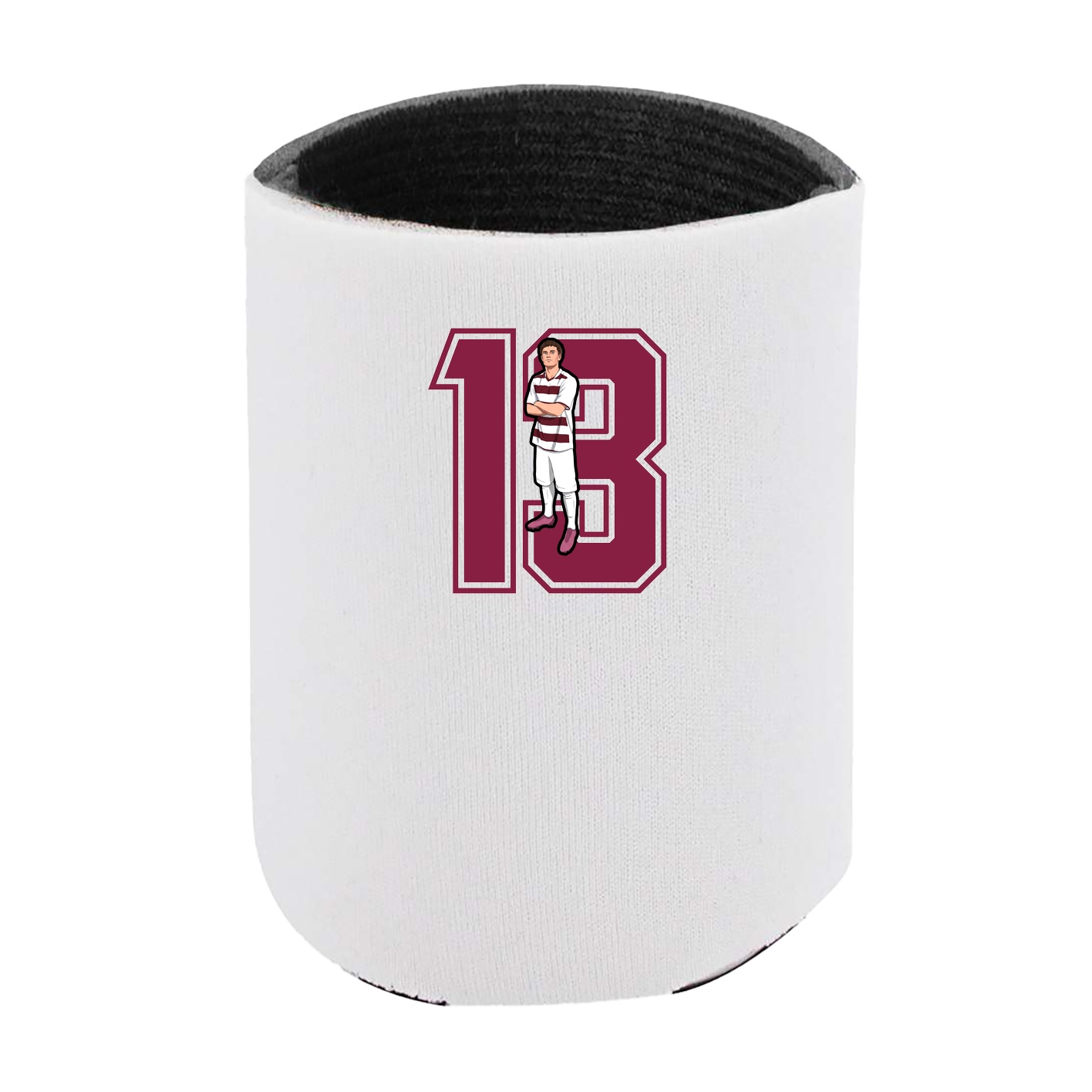 Can Holder — Number in White